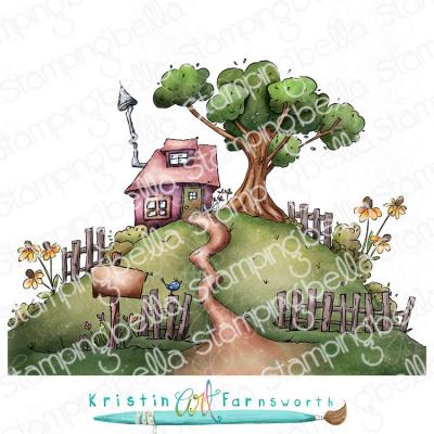 Stamping Bella Stempel - Cottage on the Hill